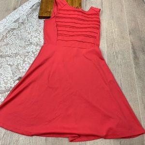 New York & Company Dresses - NY&C Red Sleeveless Fit Flare Skater Dress MD 1801 New York & Company Dresses - NY&C Red Sleeveless Fit Flare Skater Dress MD 1801